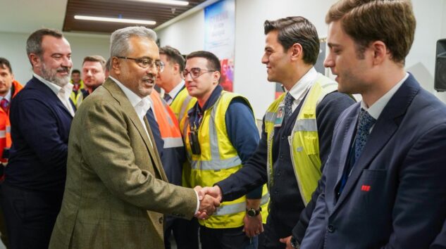 AHMET BOLAT TGS EKİPLERİYLE BAYRAMLAŞTI