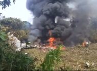 KOLOMBYA’DA C-130 DÜŞTÜ