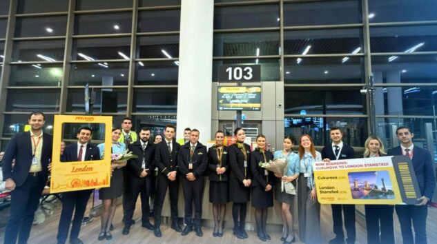 PEGASUS, ÇUKUROVA’DAN LONDRA SEFERLERİNE BAŞLADI