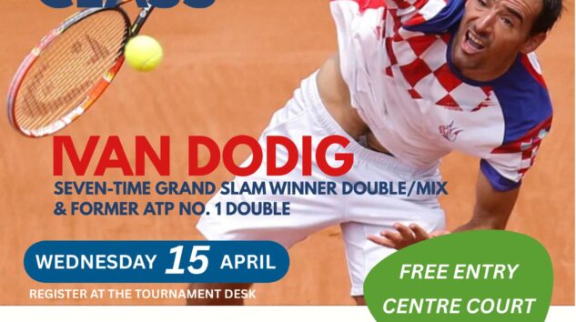 ÜNLÜ TENİSCİ İVAN DODİG CORENDON CLUB KEMER’E GELİYOR