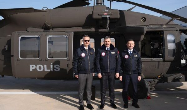 TUSAŞ’TAN EMNİYETE HAVA ARACI TESLİMİ