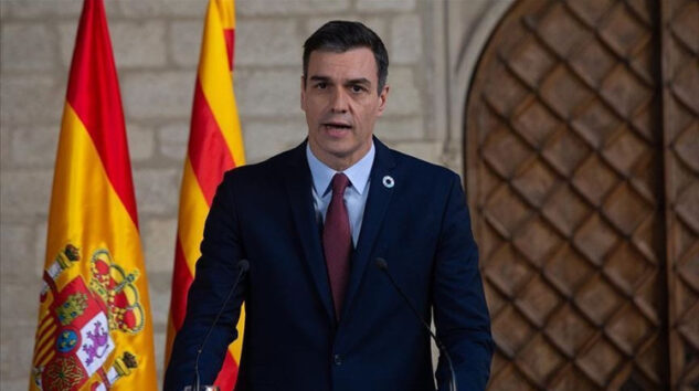 İSPANYA BAŞBAKANI SANCHEZ’İN UÇAĞI ANKARA’YA İNDİ