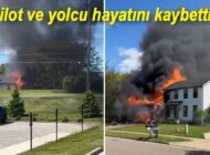 UÇAK EVİN ÜZERİNE DÜŞTÜ