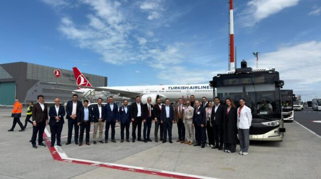 THY, İSTANBUL HAVALİMANI APRONUNDA BİR İLKİ YAPTI