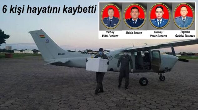 BOLİVYA’DA ASKERİ UÇAK DÜŞTÜ
