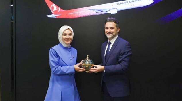 BAKAN MAHİNUR GÖKTAŞ THY’Yİ ZİYARET ETTİ