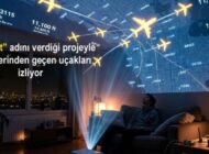 EVİNDEN UÇAKLARI İZLİYOR