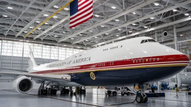 HEDİYE EDİLEN ‘AIR FORCE ONE’ BAKIMDA