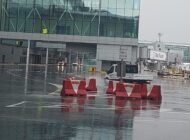 İSTANBUL HAVALİMANI’NDA YAĞMUR YAĞIŞI DEVAM EDİYORĞMUR YAĞIŞ