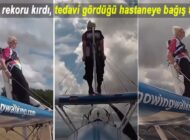 97 YAŞINDA KANAT ÜZERİNDE UÇARAK REKOR KIRDI
