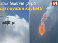 İTALYA’DA GYROCOPTER ELEKTRİK TELLERİNE ÇARPTI