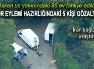 İNGİLTERE’DE ASKERİ ÜSTE ALARM