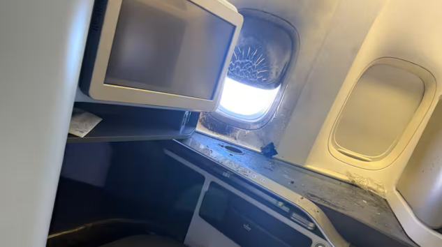 KLM SEFERİNDE KORKU DOLU ANLAR