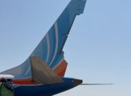 FLYDUBAI UÇAĞININ KUYRUĞU HASARLI İNDİ