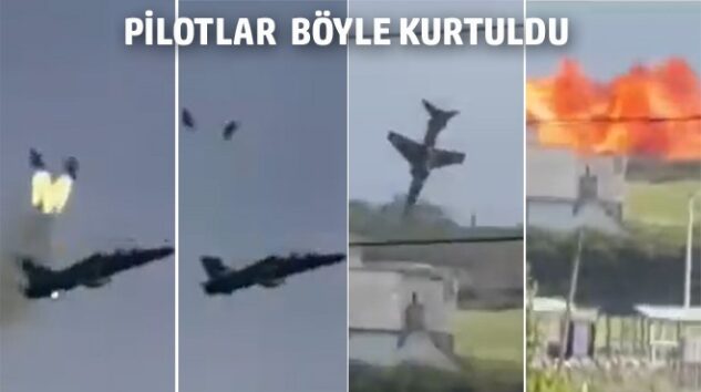 İNGİLTERE’DE EGİTİM UÇAĞI DÜŞTÜ