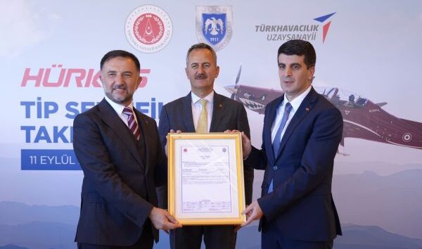 HÜRKUŞ-II ASKERİ TİP SERTİFİKASI ALDI